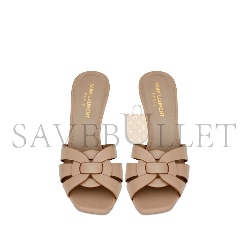 Y*L tribute mules in smooth leather 669431aaaah2721